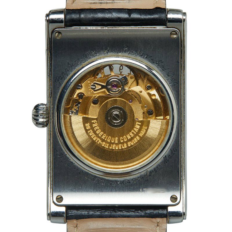 フレデリック コンスタント カレ ハートビート デイト FC-303 ステンレススチール レザー メンズ FREDERIQUE  CONSTANT【1-0150475】