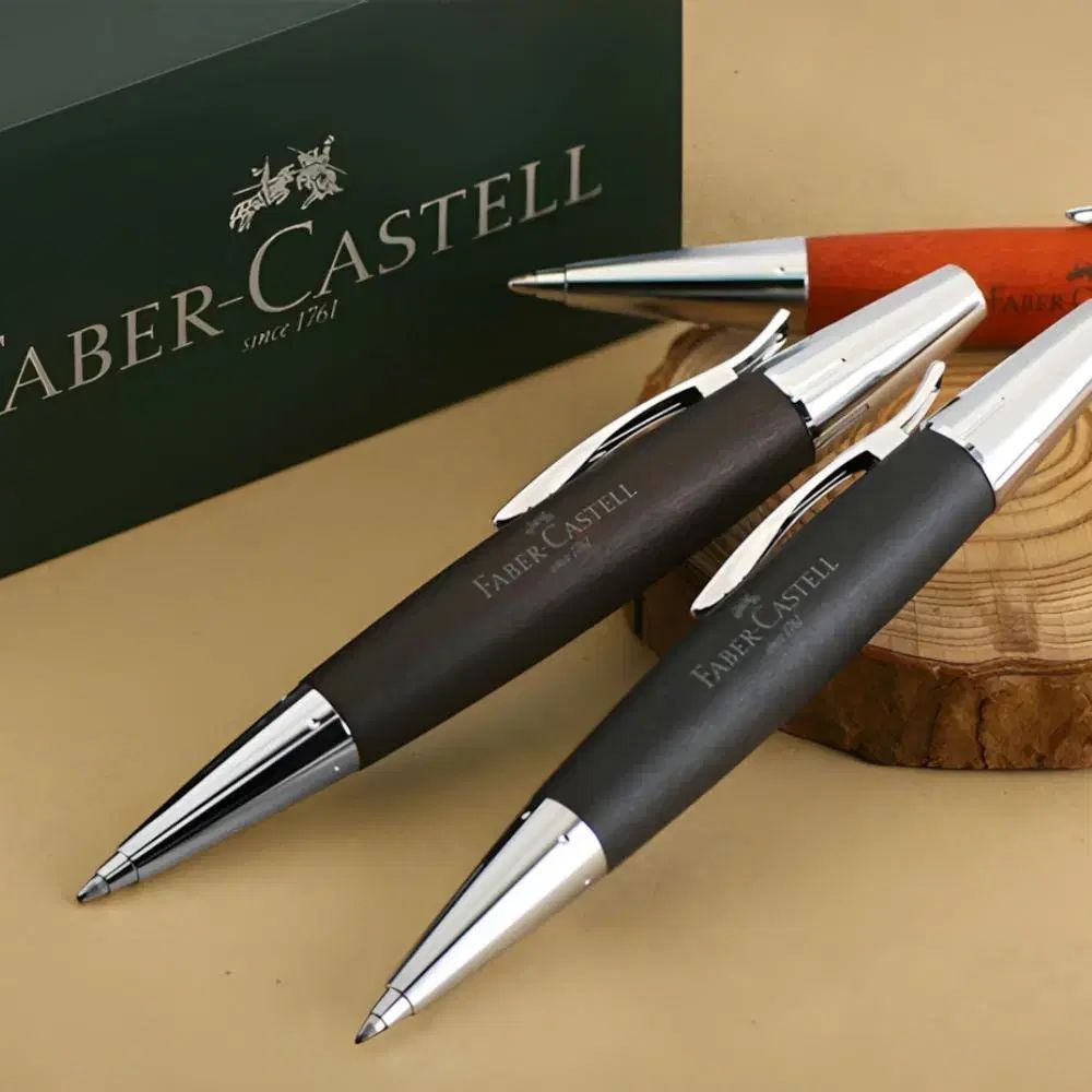 FABER-CASTELL イモーション ツイスト クロム ボールペン