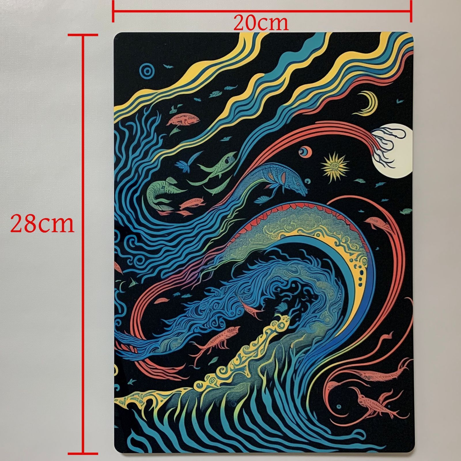 壁掛け メタルアートパネル 28cm×20cm (A4-9) - メルカリ