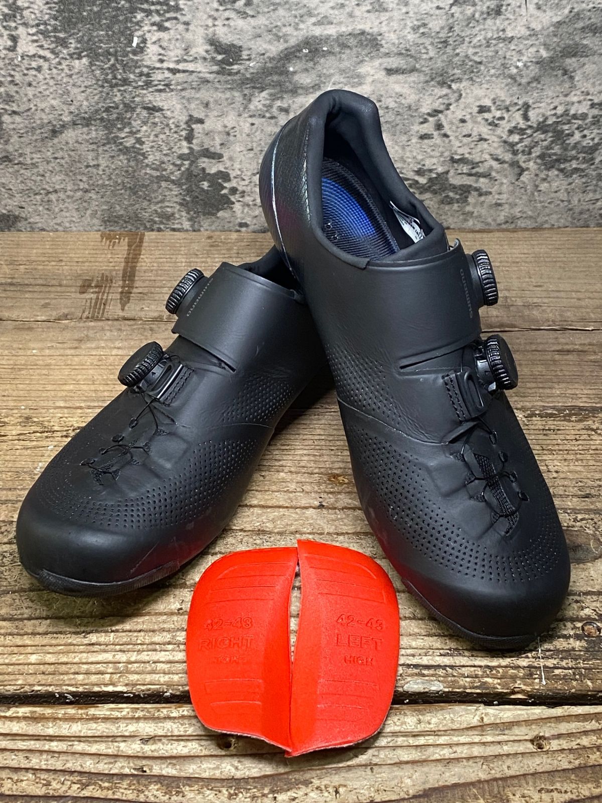 JK682 シマノ SHIMANO S-PHYRE SHRC903M EU43 黒 SPD-SL ビンディングシューズ