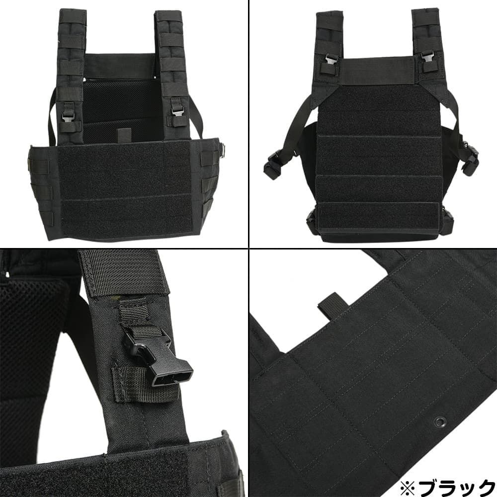 LBX Tactical 実物 マルチカムブラック チェストリグセット LBX Tactical チェストリグ Assault Chest Rig 0063A