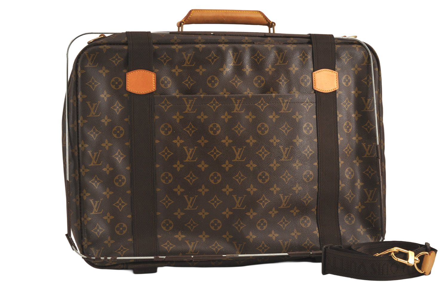 LOUIS VUITTON ルイヴィトン モノグラム サテライト 53 トラベルバッグ M23356 LV 6672M