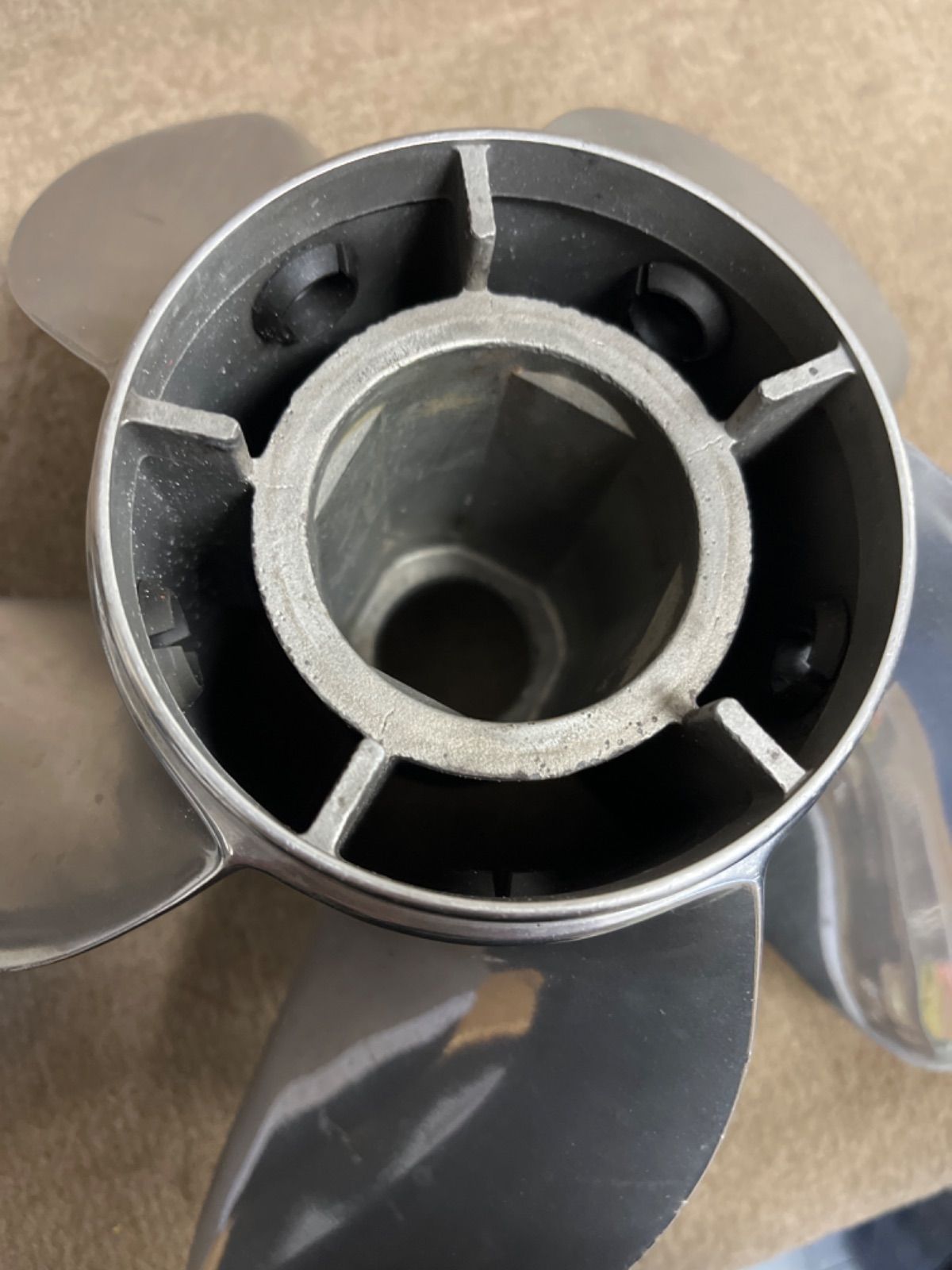 Mercury マーキュリー マリン 定価14万以上 ステンレスプロペラ 品番 48-815762A46 ダイヤ 13.25 ピッチ23 RH 5枚ペラ 23p OLIVEOS_COM_TR