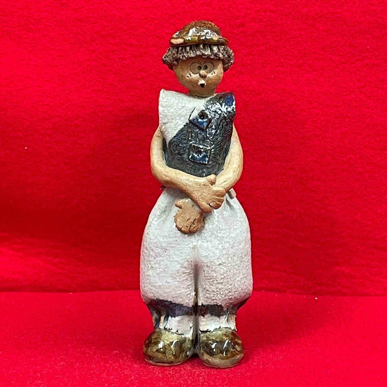 砥部焼 輝山 陶器人形 置物 N-4 - メルカリ