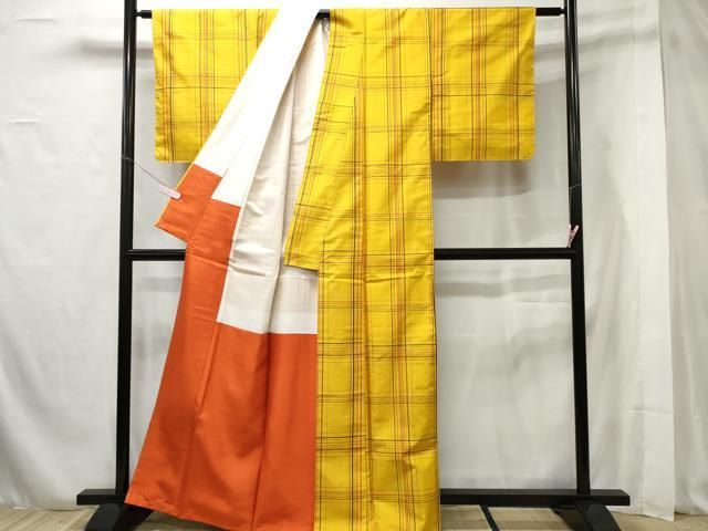 平和屋着物□上質な紬 吉野間道 正絹 逸品 未使用 CAAR4562ev - メルカリ 