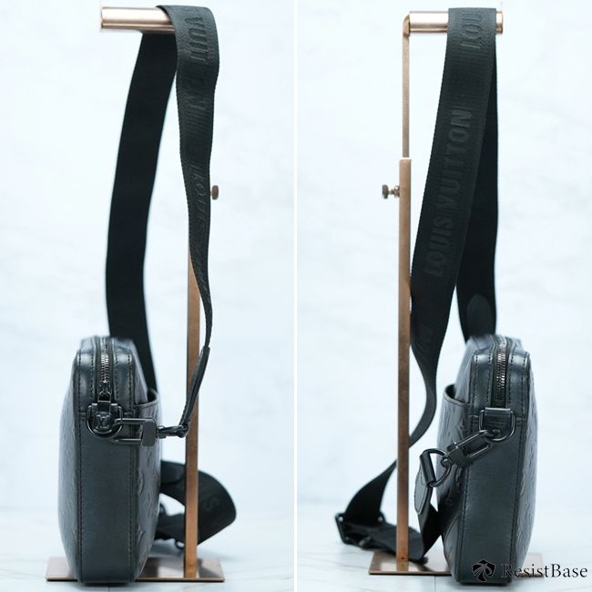 ルイ・ヴィトン モノグラム シャドウ デュオ メッセンジャー 黒