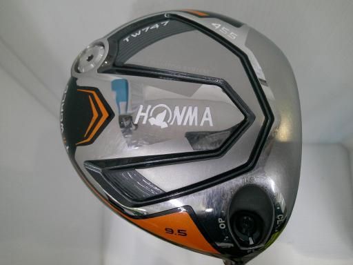 本間ゴルフ TOUR WORLD TW747 455 9.5° ドライバー DR Diamana DF60 フレックスS メンズ 男性用 右利き 右用 Bランク ゴルフクラブ