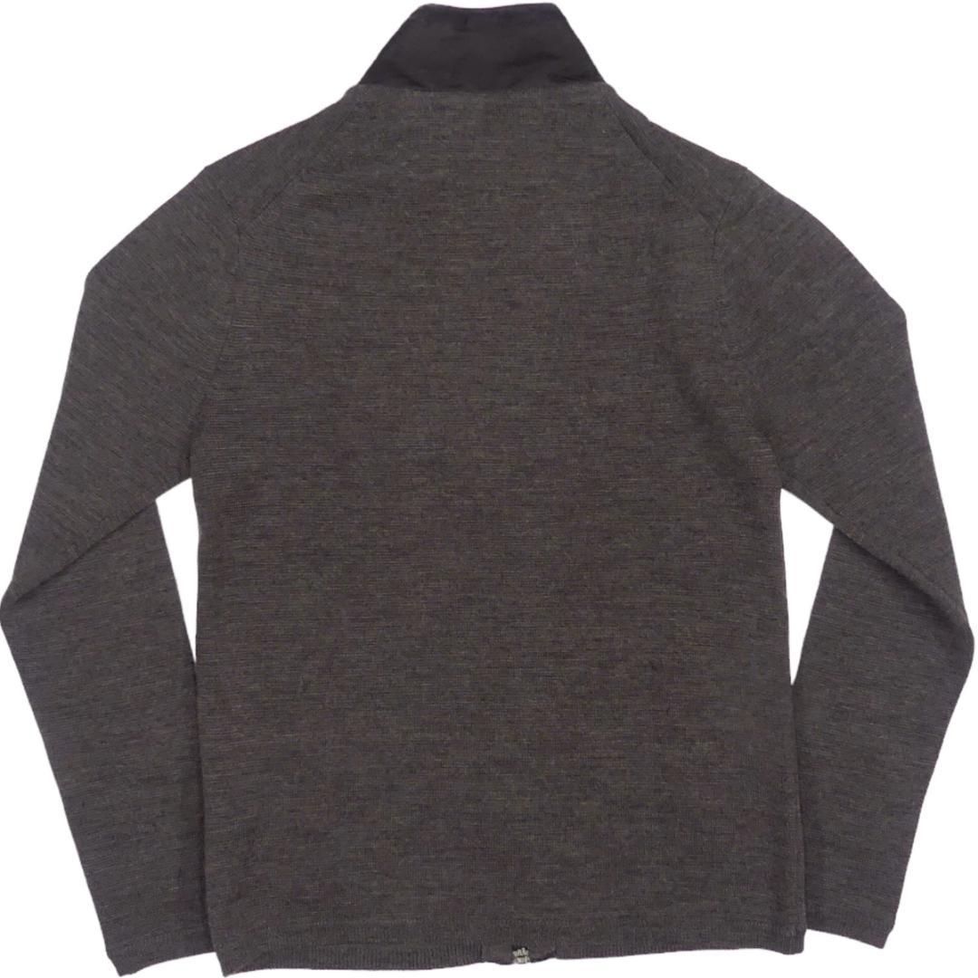 ★バーバリーブラックレーベル ウール長袖ニット/メンズ/2(M) バーバリーブラックレーベル セーター ニット M ウール 2 TY3156