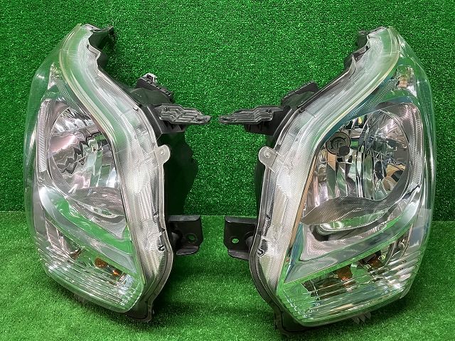 コーティング　比較的綺麗　MH34S　ワゴンR　ヘッドライト左右　ハロゲン　100-59269　レべ付き　241221251