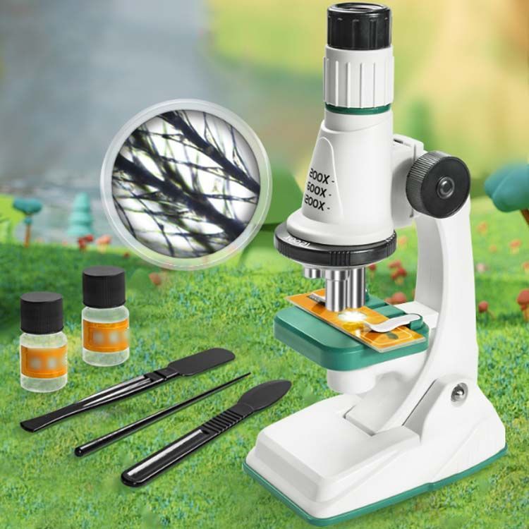 顕微鏡 学習用 1200x 実験 知育 子供顕微鏡セット 初心者顕微鏡