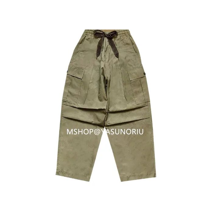 Kapital Fast Dry Twill Easy Jumbo Cargo Pants 'Khaki' 3