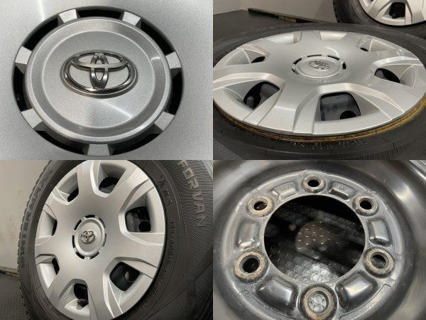 トヨタ　ハイエース用　15インチスタッドレス　社外アルミホイール　その４ トヨタ ハイエース用 15インチスタッドレス 社外アルミホイール 4本セット