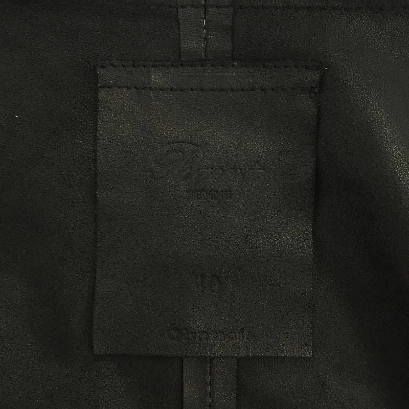 RAWTUS / ロゥタス | RAW⁺ ゴートレザージャケット | 40 | ブラック