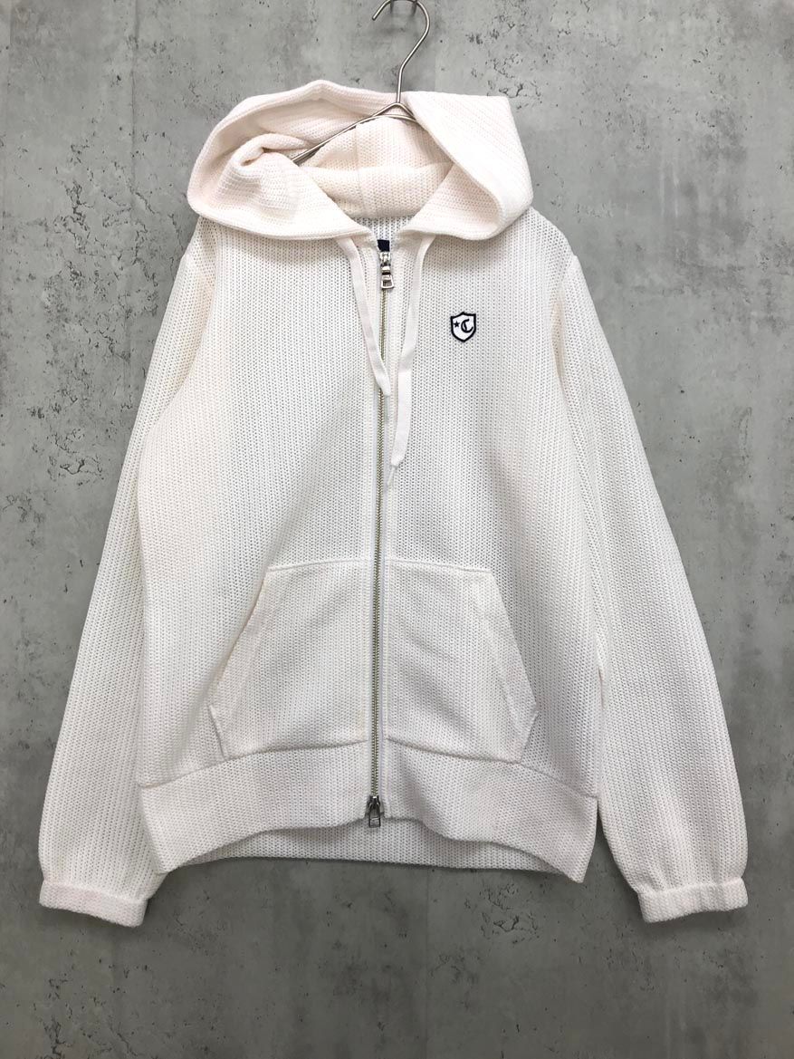 キャロウェイ◆ダブルジップ ジャケット パーカー◆ホワイト LLサイズ キャロウェイ◇ダブルジップ ジャケット パーカー◇ホワイト LL