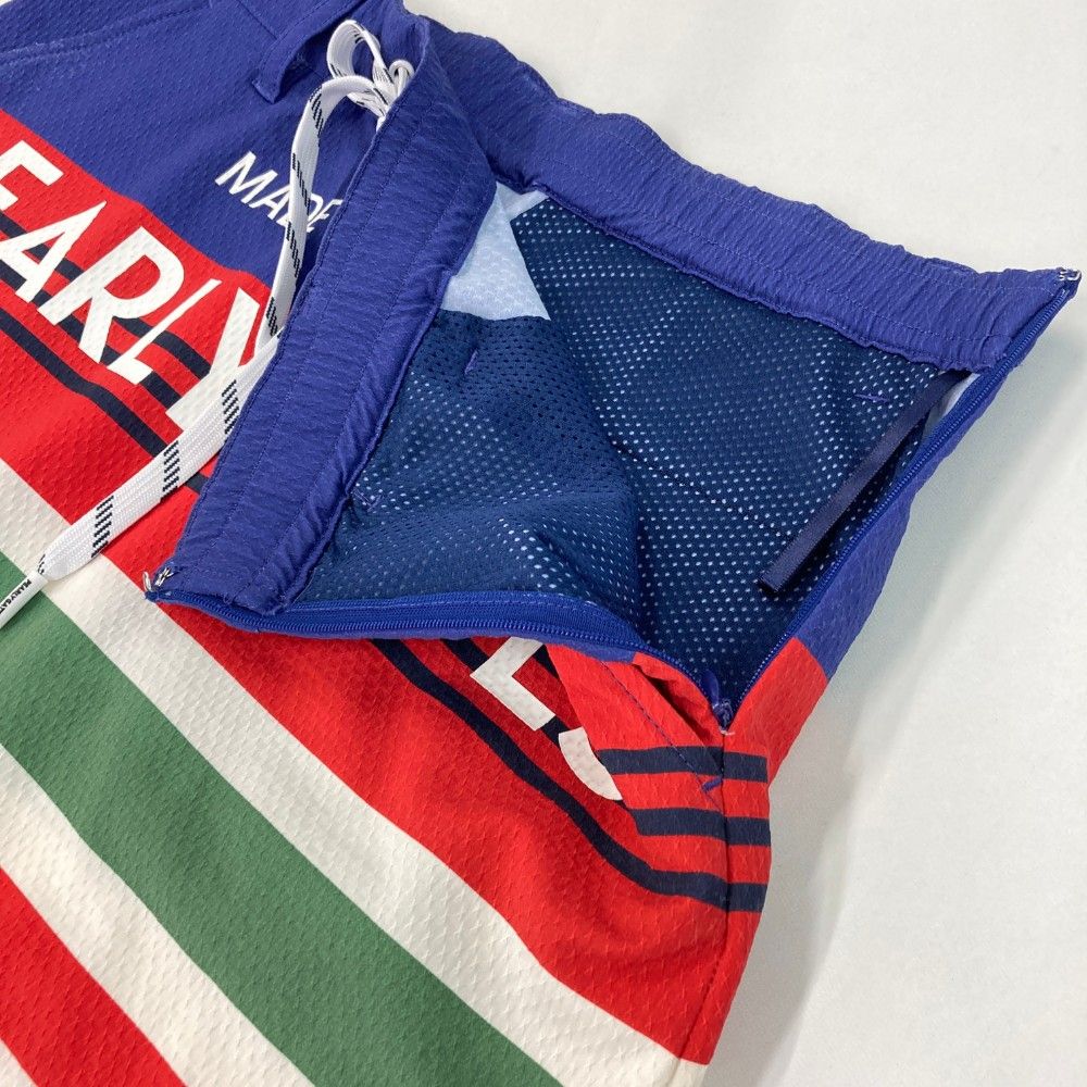 【新品タグ付】パーリーゲイツ　ゴルフスカート　ボーダー　紺 パーリーゲイツ スカート 白×ネイビー ボーダー レディース 0(S