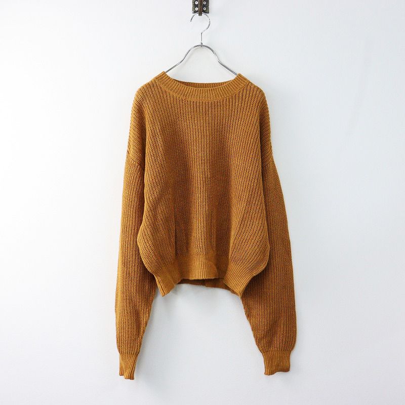L'Appartement LINEN BOYS KNIT アパルトモン ニット 美品 2022SS アパルトモン L'Appartement Linen Boys Knit
