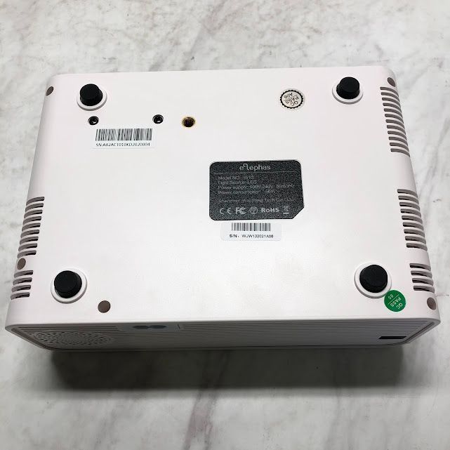極美品】ELEPHAS 小型 プロジェクター 8000lm 1920×1080 最大