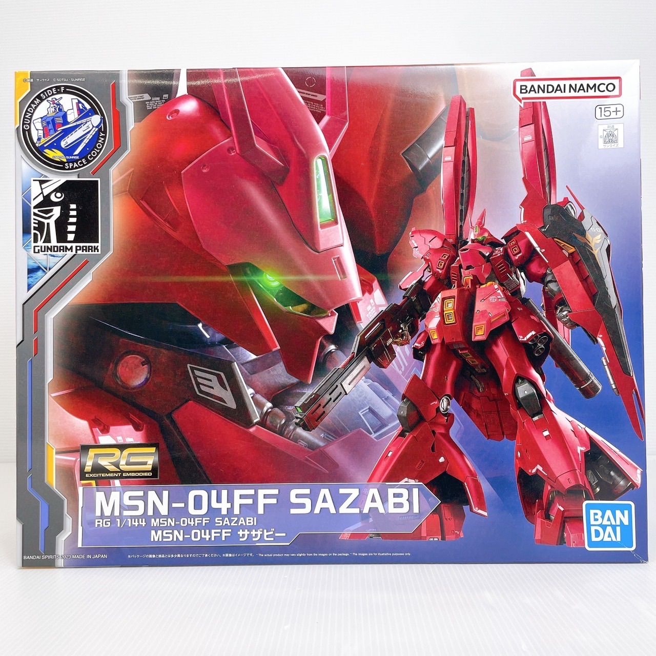 新品未組立】RG 1/144 MSN-04FF サザビー 【GUNDAM SIDE-F 】サイドF限定 福岡 機動戦士ガンダム 逆襲のシャア -  メルカリ