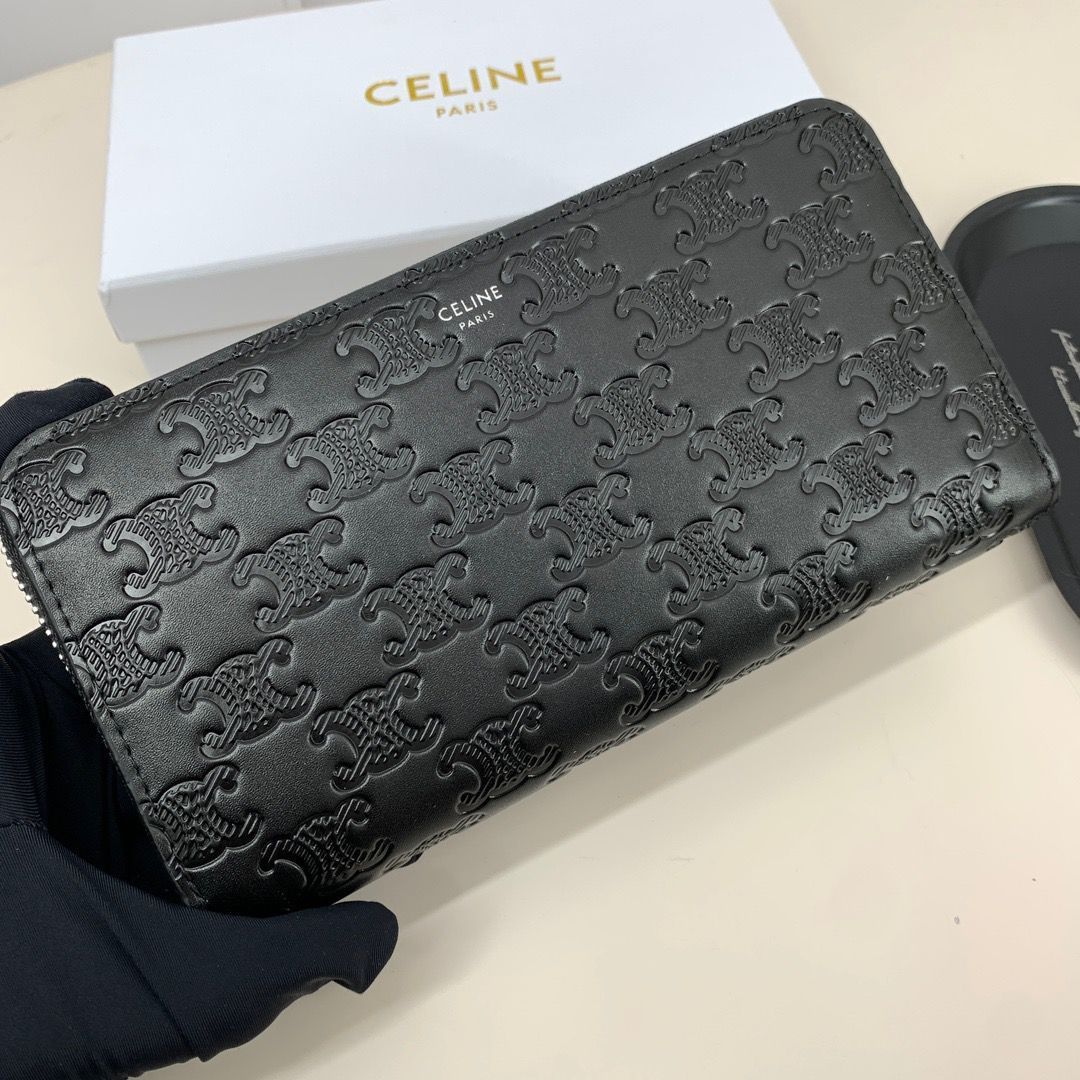 極美品✨ セリーヌCELINE 財布長財布ファスナー式開閉