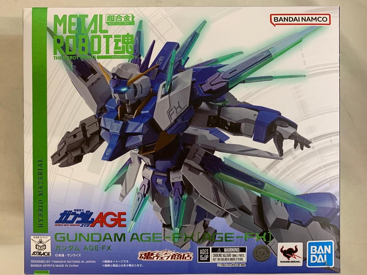 L ROBOT魂 ＜SIDE MS＞ ガンダム AGE-FX 機動戦士ガンダムAGE」よりフィギュア「METAL ROBOT魂 ＜SIDE MS