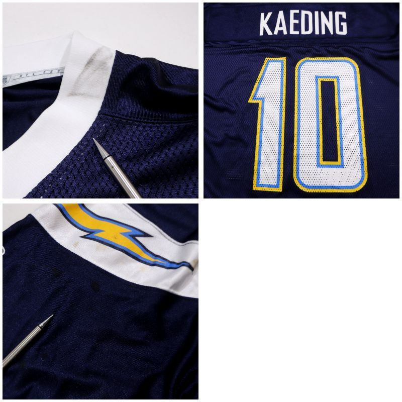 00s NFL Reebok ロサンゼルス・チャージャーズ ゲームジャージ