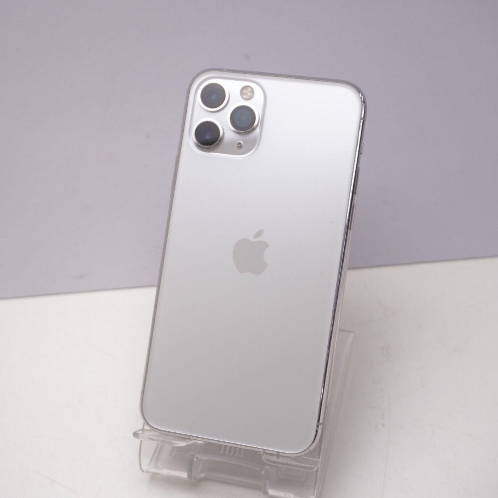 スマートフォン・携帯電話 Apple iPhone 11 Pro シルバー64GB SIM