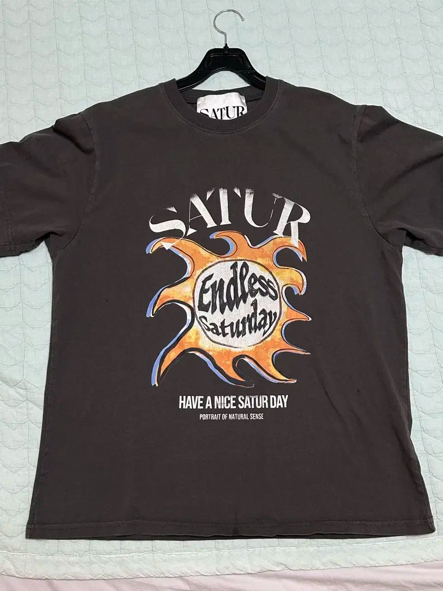 SATUR Tシャツ XL XL SATUR(セター) 太陽 レトロ グラフィック ユニセックス 半袖