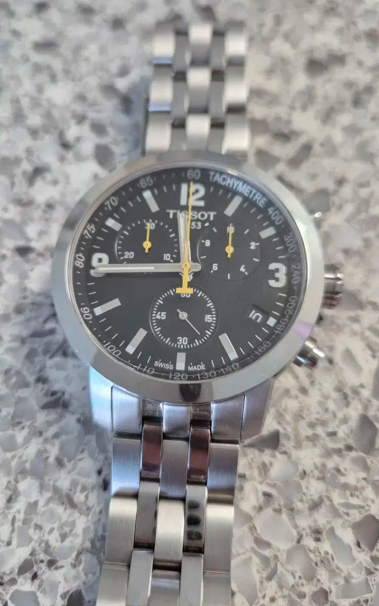 稼動品　TISSOT ティソ　PRC200 クロノグラフ　黒文字盤　腕時計 楽天市場】ポイント10倍☆ ティソ 公式 メンズ 腕時計 TISSOT