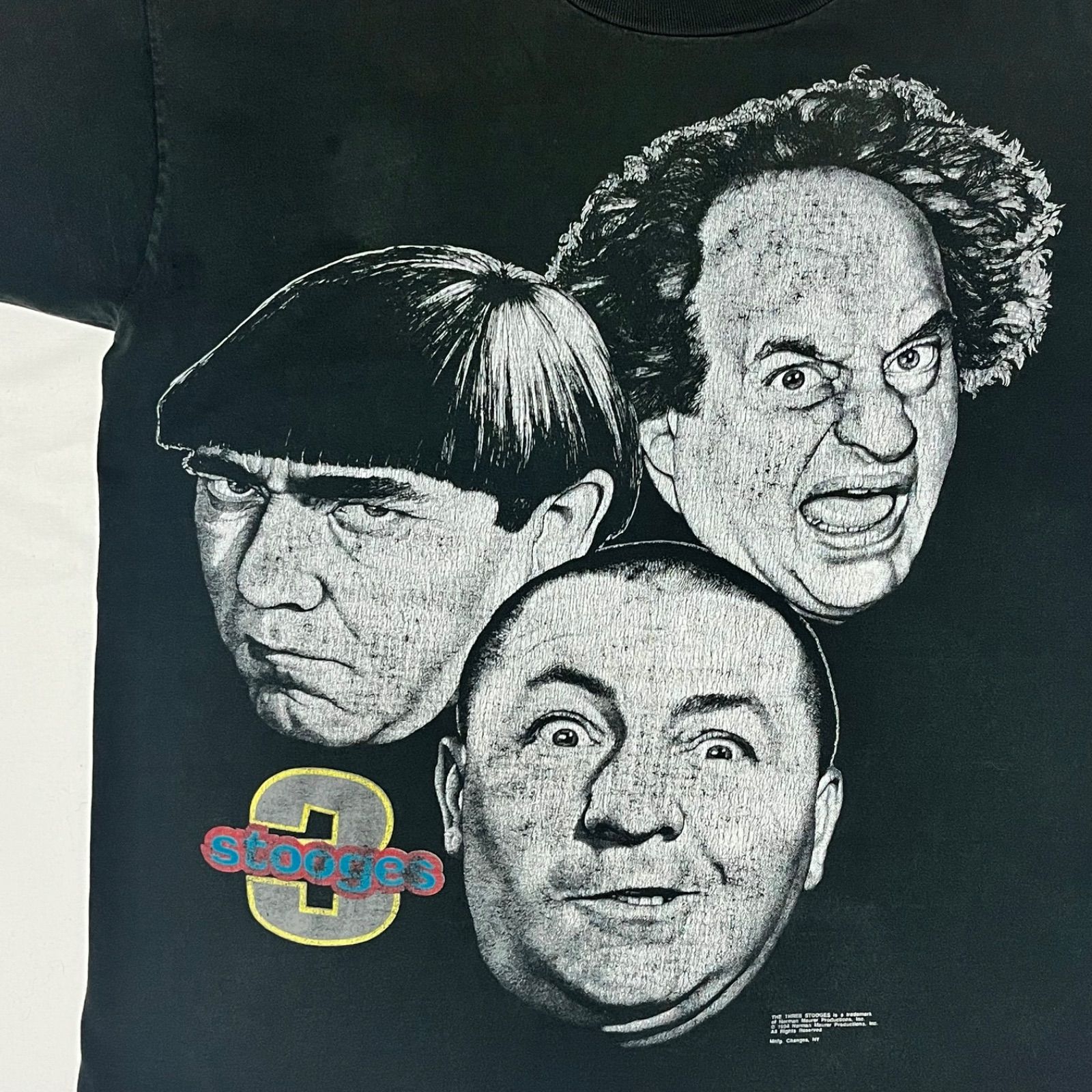 90s the 3 stooges drama t-shirt 映画 ムービー Tシャツ 3馬鹿大将 anvil
