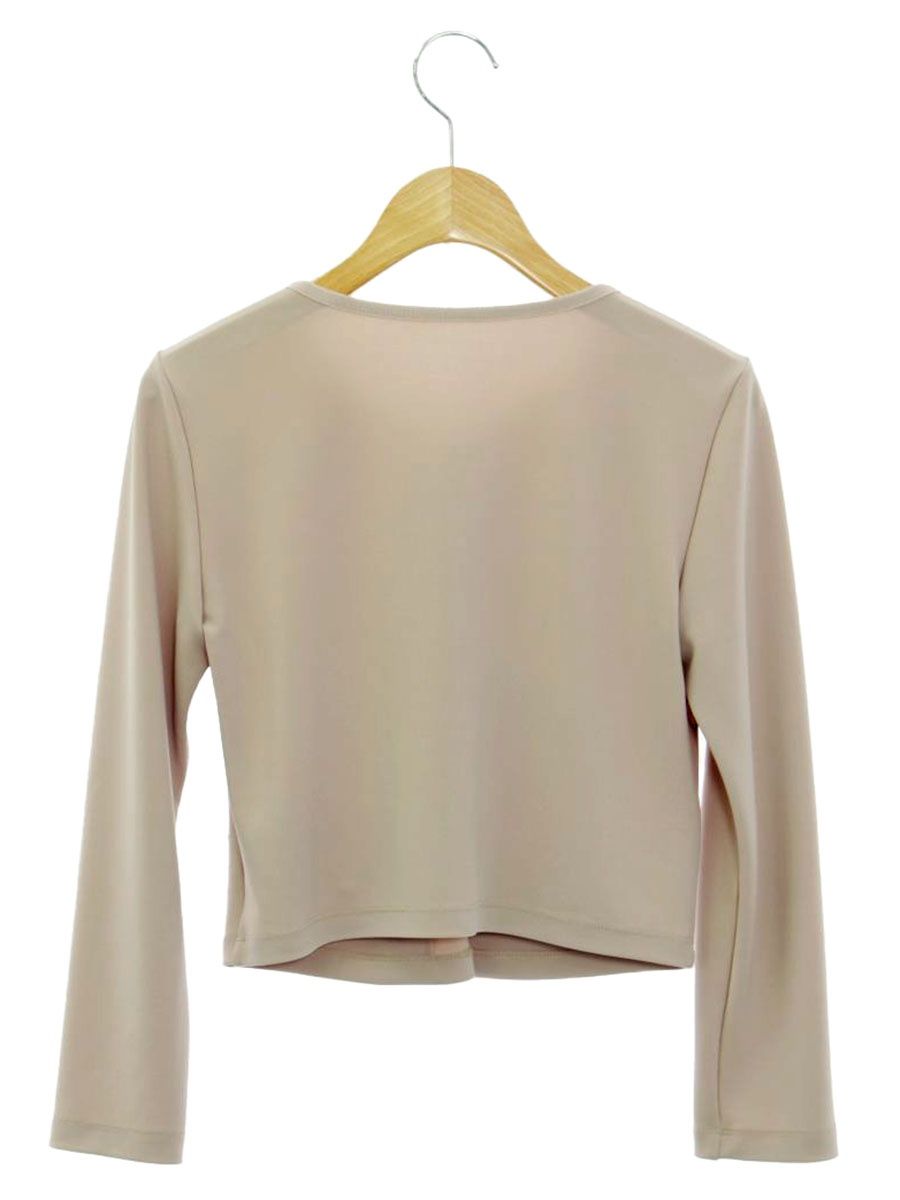 フォクシーニューヨーク Flannel 34258 カーディガン 38 ベージュ 2016