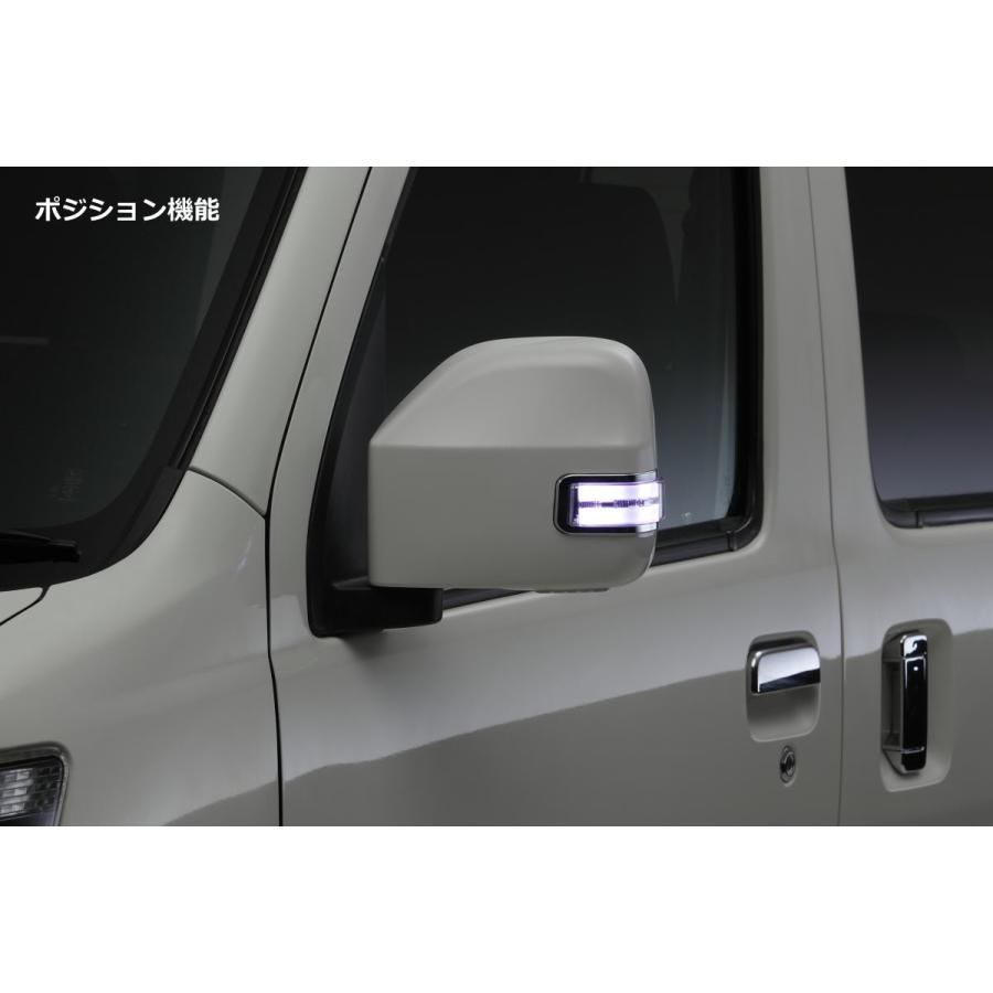 H19　アトレーワゴン　S320G　左ドアミラー 電格　X07　5ピン □アトレー ワゴン カスタム S320G 左 ドアミラー サイドミラー 電動