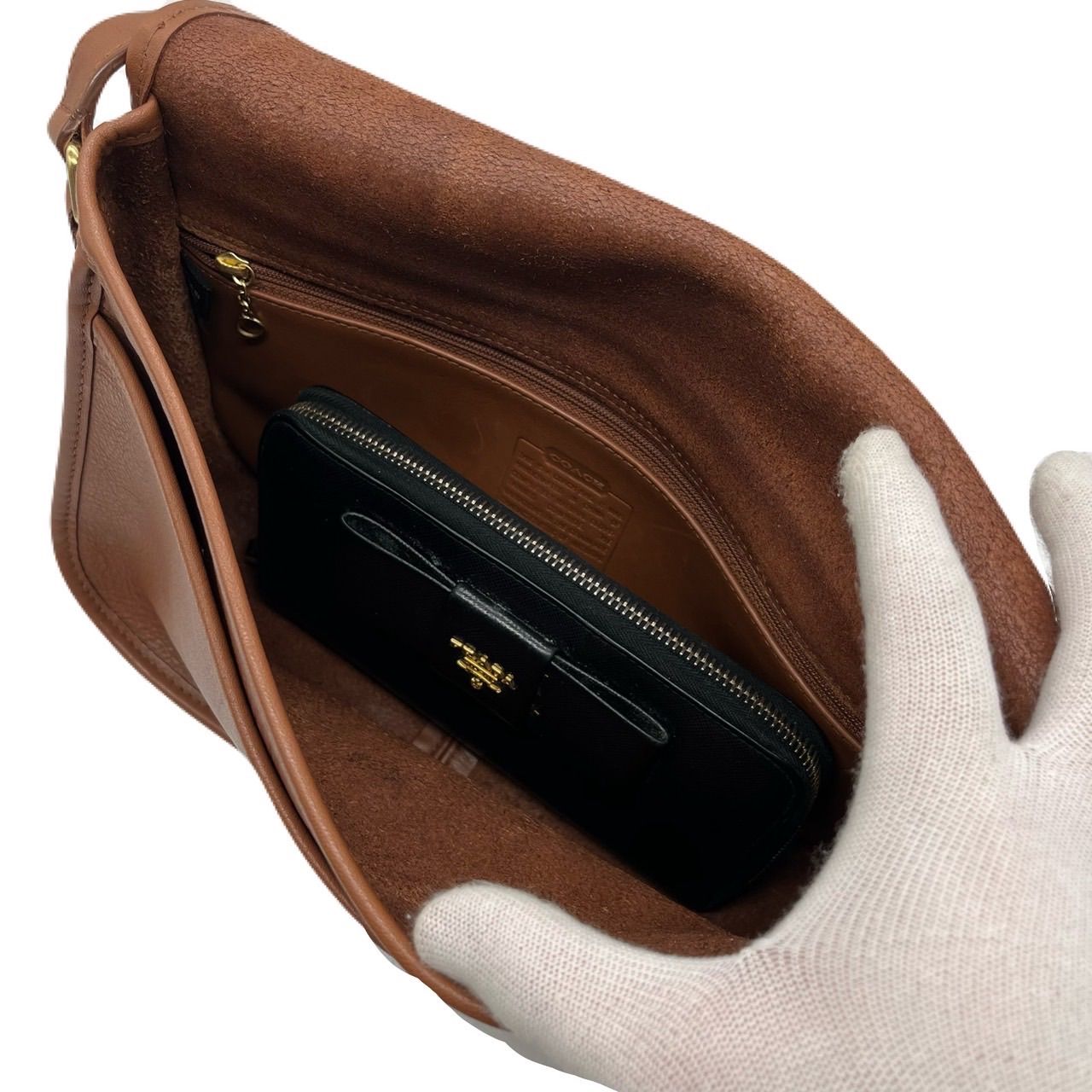 極美品 オールドコーチ シティ ショルダーバッグ グラブタンレザー ブラウン 極美品<!-利用不可文字-!>オールドコーチ ショルダーバッグ ターン