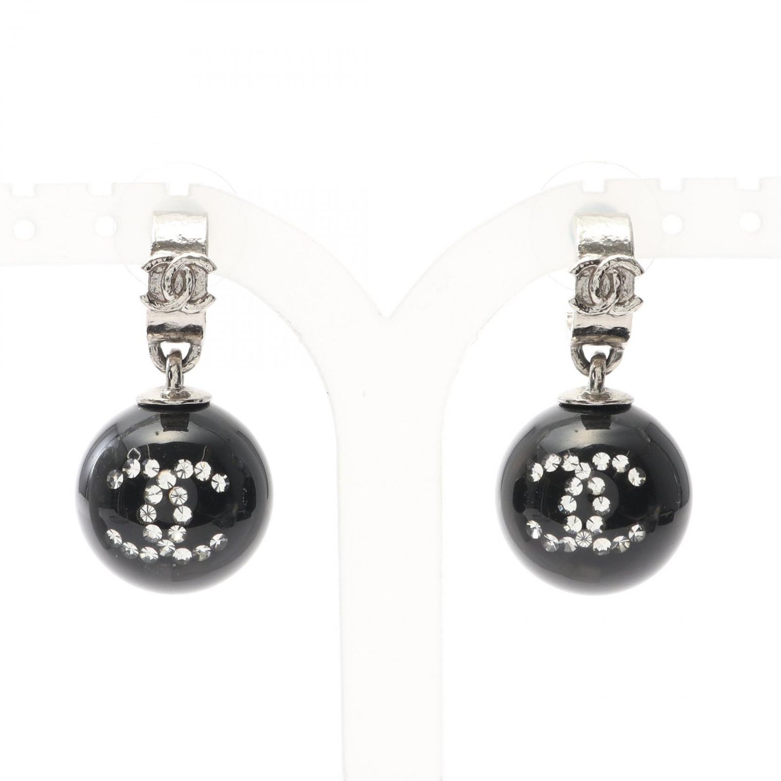 シャネル CHANEL ピアス ココマーク ステンレススチール ピアス レディース Used A