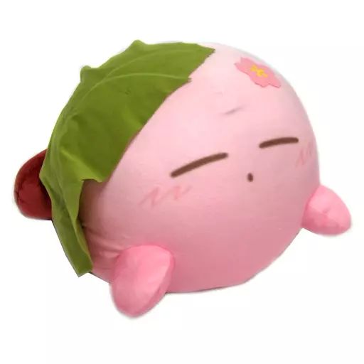 中古】ぬいぐるみ カービィ ぽよぽよ桜餅かーびぃぬいぐるみ すやすや 