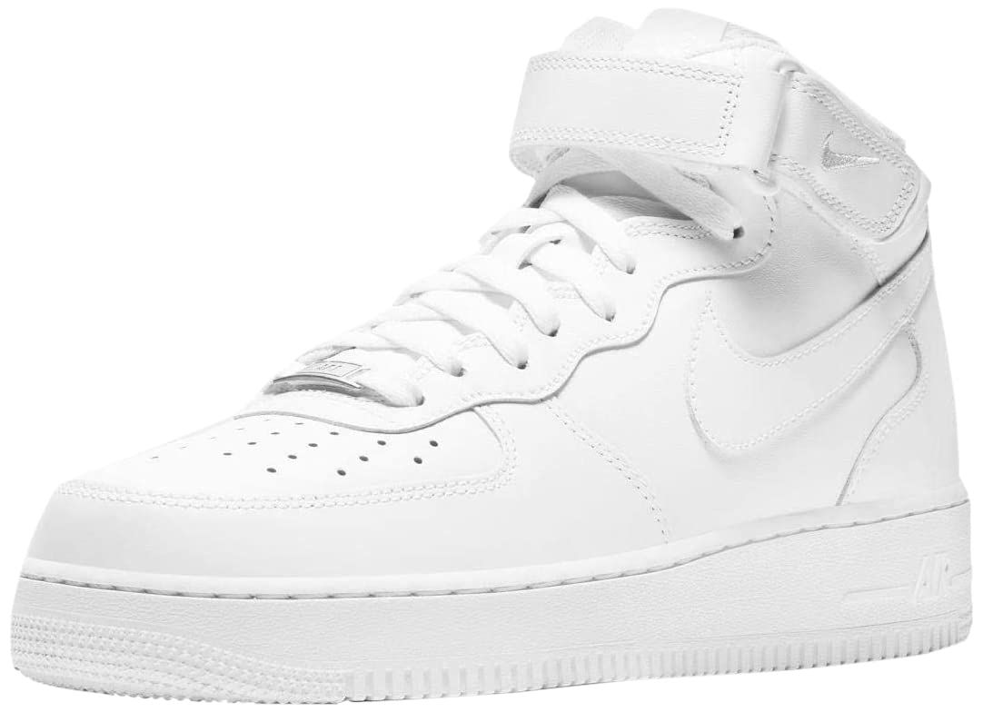 [ナイキ] エア フォース 1 mid '07 AIR FORCE 1 MID '07 ホワイト/ホワイト CW2289-111 国内正規品 27.5cm [ホワイト/ホワイト] [27.5 cm]
