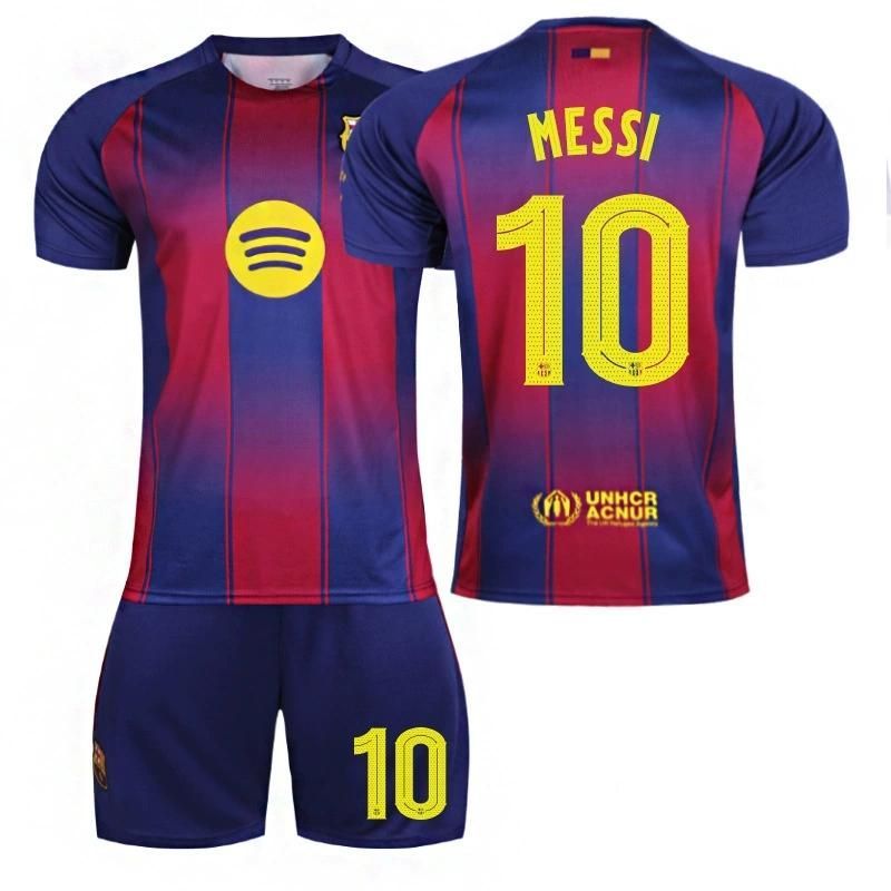 新サッカーウェア バルササッカーウェア 9番レバン 8番ペドロ 6