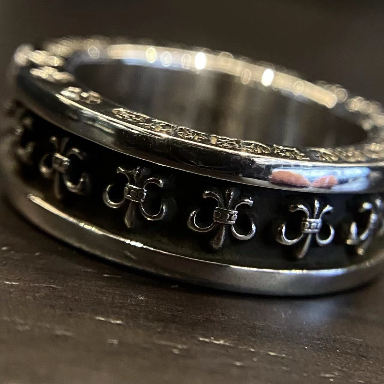 chrome heartsの指輪 SV925