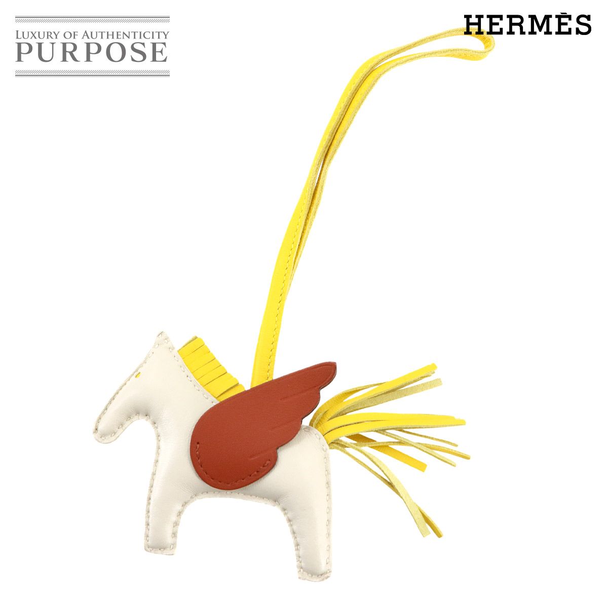 新品同様 エルメス HERMES ロデオ ペガサス PM バッグ チャーム