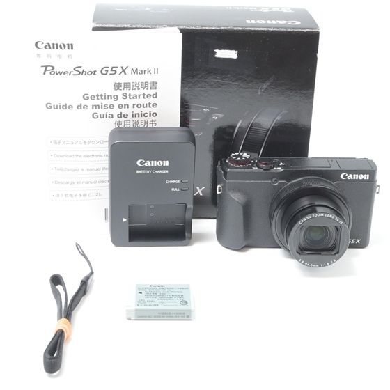 □ ほぼ新品 □ キャノン Canon PowerShot G5 X-