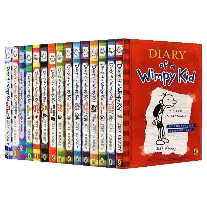 英語絵本 Diary Of A Wimpy Kid 16冊セット - メルカリ