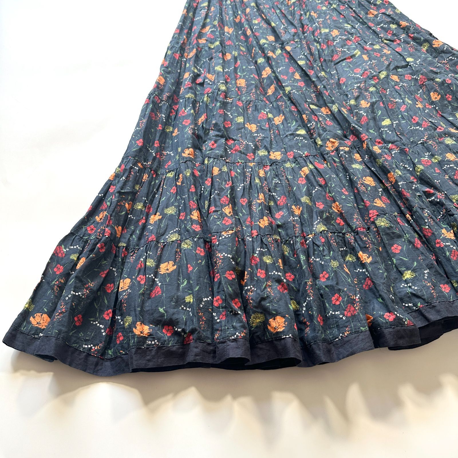 MARIHA 草原の虹のドレス ワンピース マキシ丈 ノースリーブ ティアード MARIHA マリハ 草原の虹のドレスノースリーブワンピース ティアード