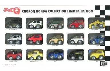【中古】ミニカー チョロQ ホンダコレクション リミテッドエディション(15台セット)