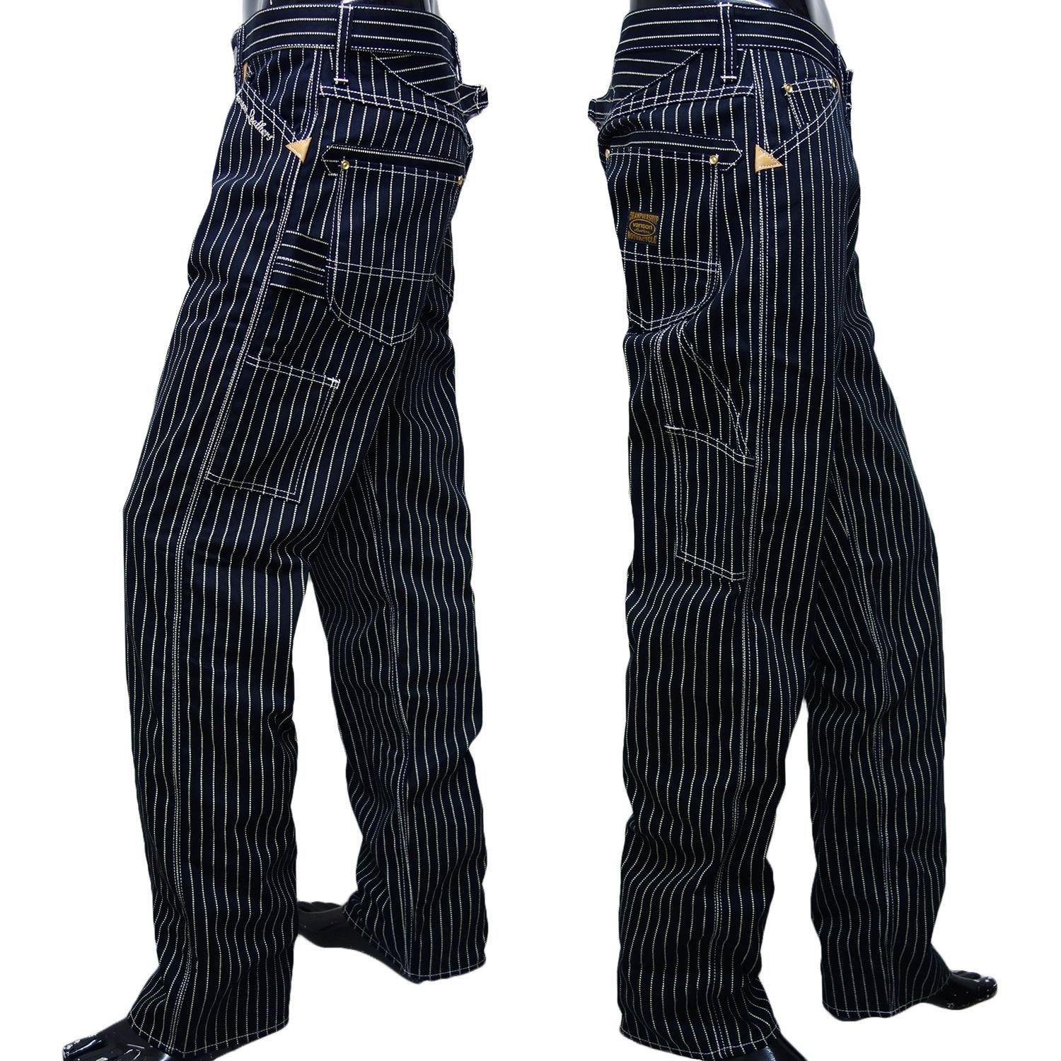 vanson ストライプデニムパンツ 32 vanson バンソン ストライプデニムパンツ VANSON(バンソン