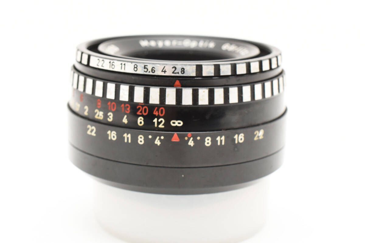 ☆メイヤー Meyer-Optik Gorlitz Domiplan 50mm F2.8 ゼブラ M42