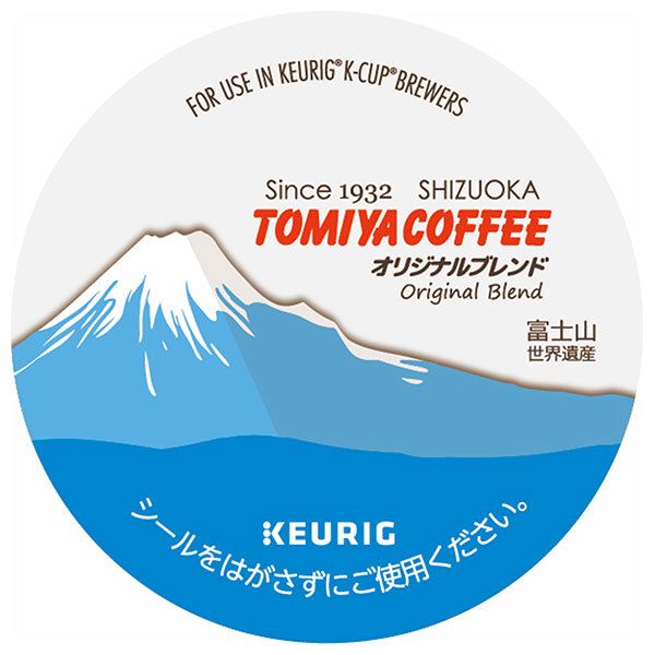 ユニカフェ キューリグ カートリッジ K-Cupパック トミヤコーヒー オリジナルブレンド 12P×8箱入｜ コーヒー 珈琲 コーヒーカプセル カートリッジ Kカップ KEURIG