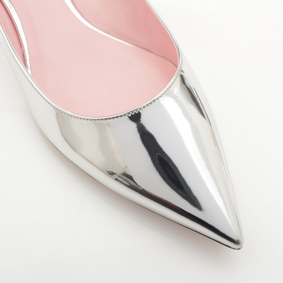 ピフェリ PIFERI イーグルメタリック フラット レザー ポインティッド  