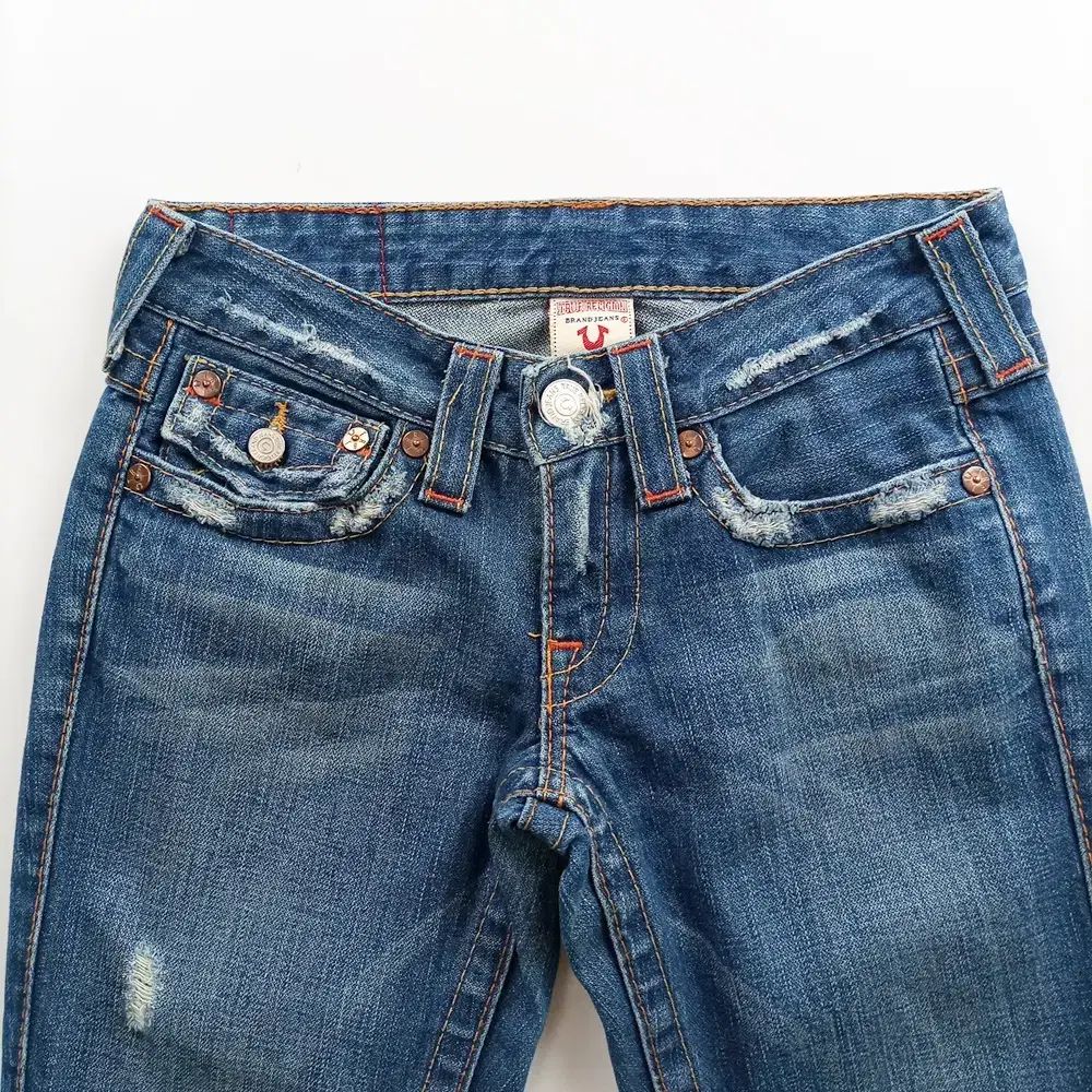 TRUE RELIGION ブーツカットデニム 26 匿名配送】トゥルーレリジョン レディース ブーツカットデニムパンツ