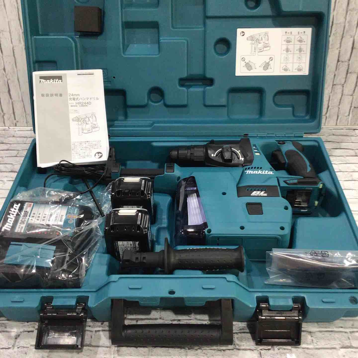 ♥品 マキタ makita コードレスハンマドリル HR244DRGXV 川口店