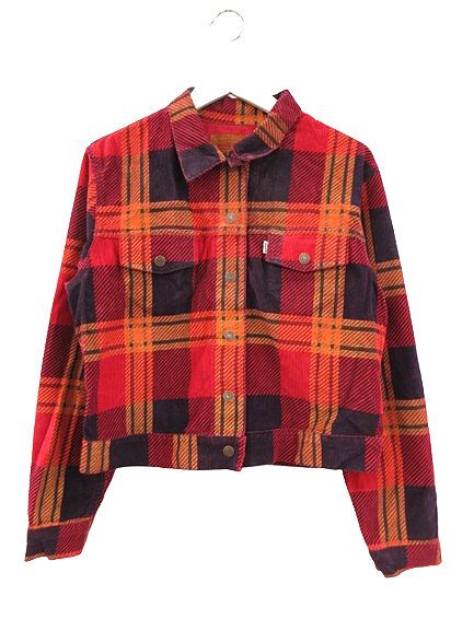 リーバイス Levi's 80s プリントコーデュロイ トラッカー