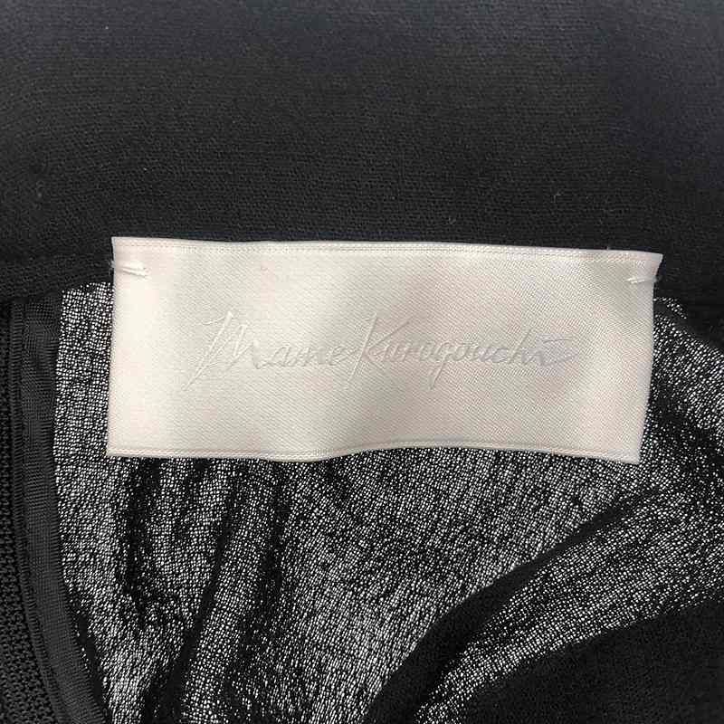 トップス Mame Kurogouchi Crepe Buttoned V-Neck Mame Kurogouchi / マメクロゴウチ | Crepe Buttoned V-Neck Top